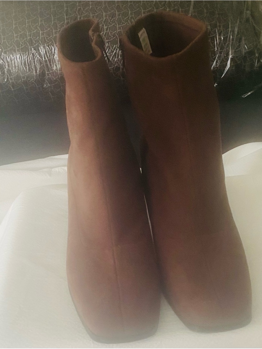 Cloud Walkers Brown Suede Ankle Booties 9.5W